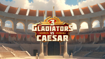 3 Gladiators vs Caesar